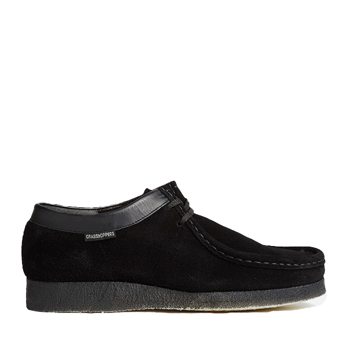 Grasshoppers Taylor Suede Youths - Black -