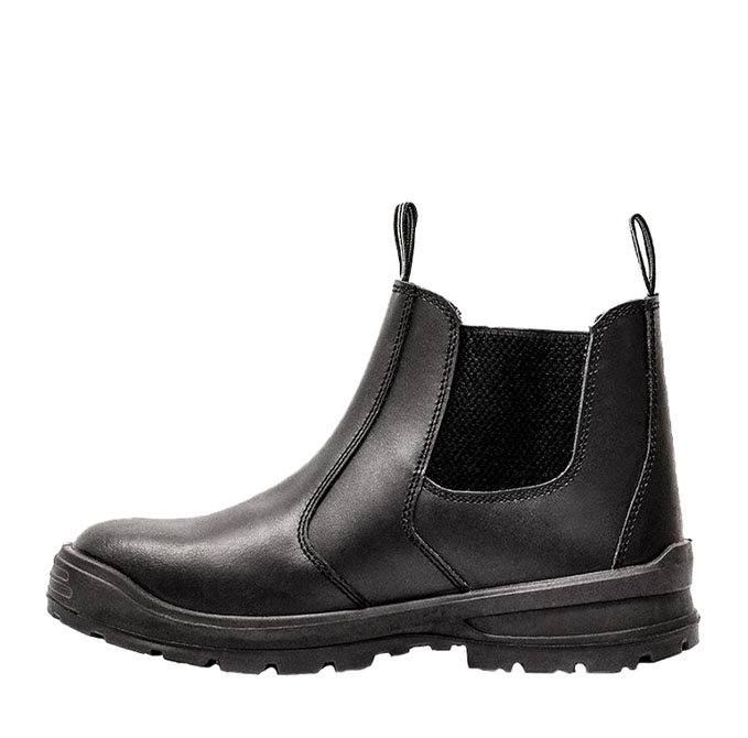 Terrapod Incredible Chelsea Mens Safety Boots - Black - Brandz