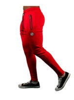 39009 K Star 7 Ghost Trackpants Red 1