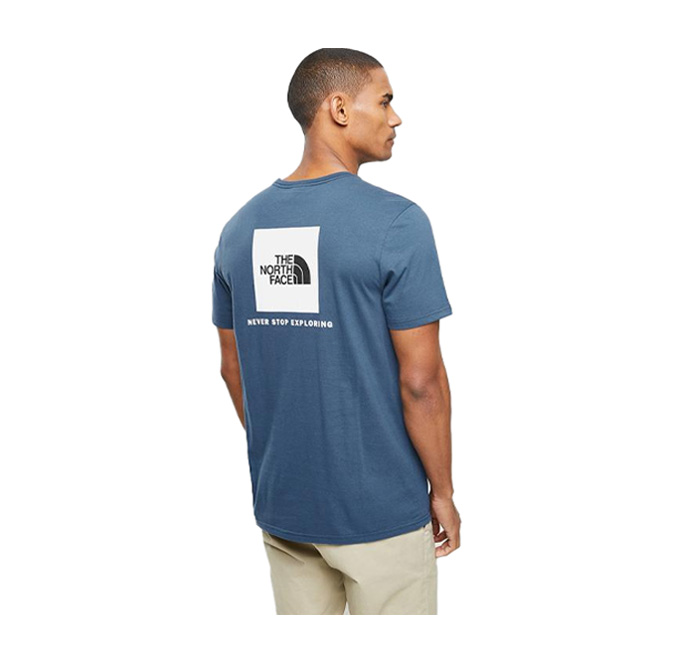 navy north face t shirt