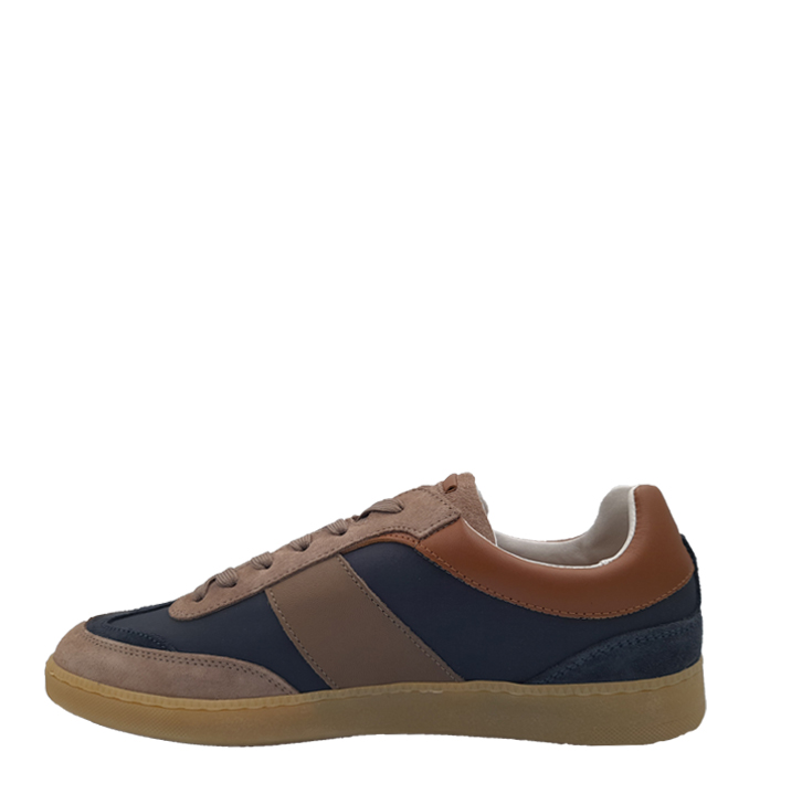 Agusta - Cali Men's Lace up Sneakers - Beige - Taupe