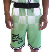 Fubu Mets Baseball Shorts - White/Green