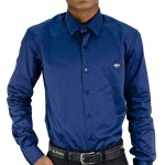 Lorenzini Slim Fit Italian Flag Print Mens Shirt