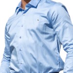 Lorenzini Slim Fit Italian Flag Print Mens Shirt