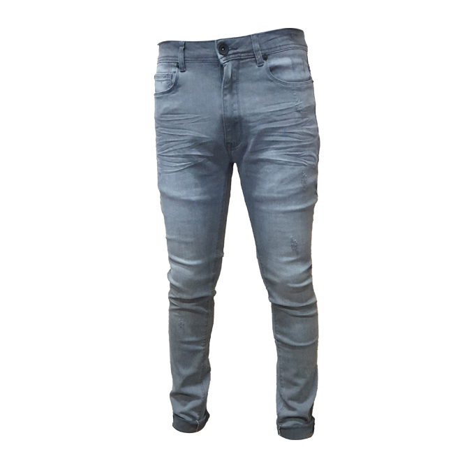 Refuel RFJ016 Mens Jeans - Cement - Brandz