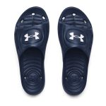 Under Armour Mens UA Locker IV Sliders - Navy