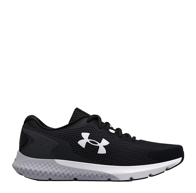 Under Armour Charged Rogue 3 Mens Shoes - Black Grey