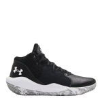 Under Armour Jet '21 Mens Shoes - Black White