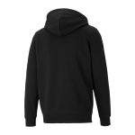 Puma Black Zip Up Small Logo Hoodie - Black