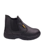 Lander Mens Chelsea Safety Boots - Black