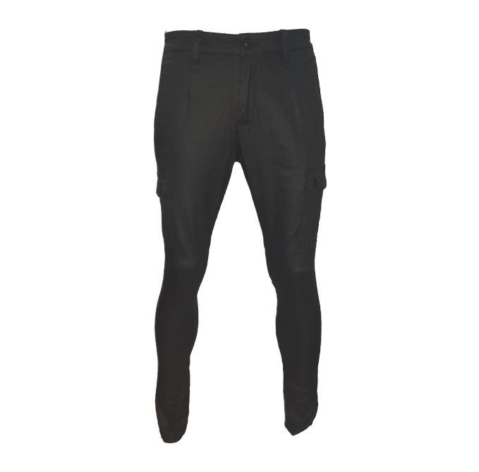 Cutty Mens Damian Wax Jeans Black Brandz