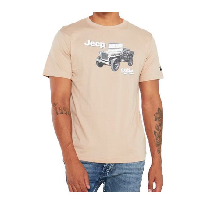 Jeep Graphic Print Mens T-Shirt