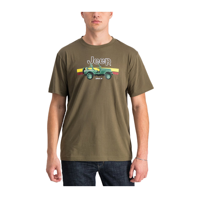Jeep Mens Crew Neck T-Shirt