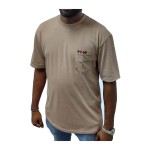 Pointer T-shirt – Latte, Stylish and Comfortable for Men in South Africa.