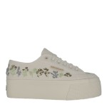 Superga 2790 Flower Embroidery Ladies Sneakers