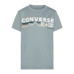 Converse Wordmark Chest Stripe Boys T-Shirt (7-14 yrs)