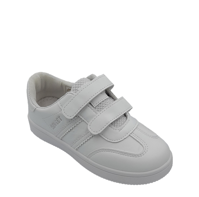 Boys white velcro store sneakers