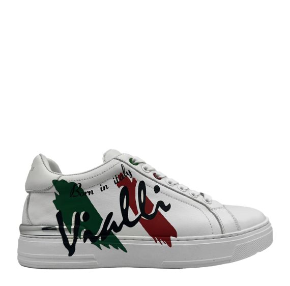 Vialli Bravincio CO3 Mens Sneakers - White - Brandz