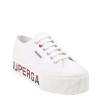 Superga 2790 Bi-Colour Lettering Ladies Sneakers