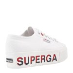 Superga 2790 Bi-Colour Lettering Ladies Sneakers