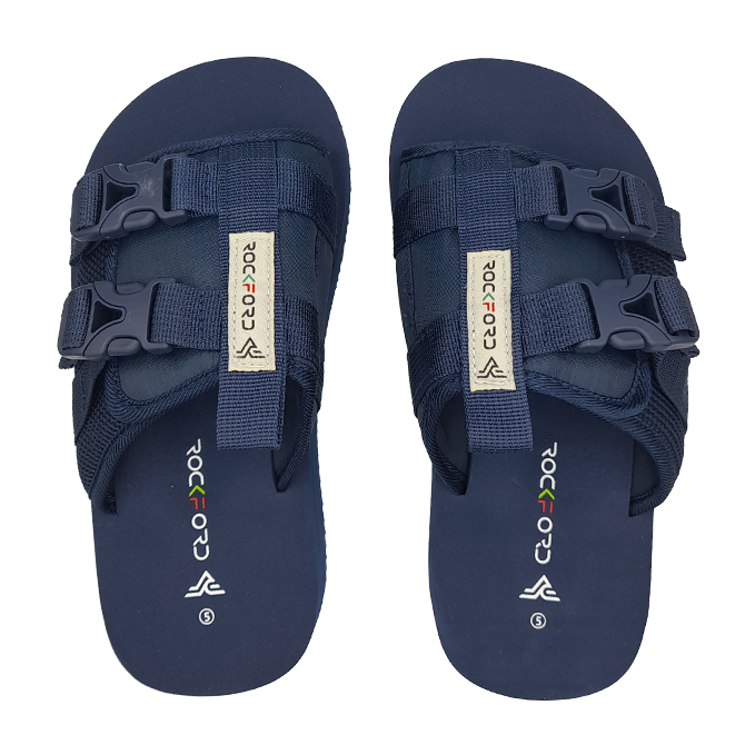 Mens best sale navy sandals