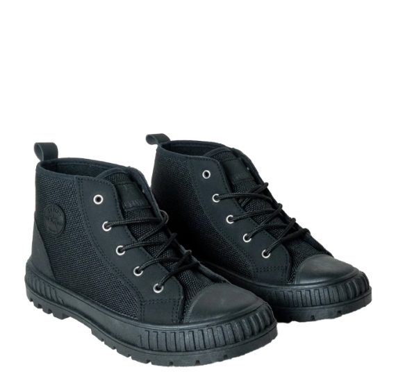 Soviet Young Hi Men's Sneakers Black Mono Brandz