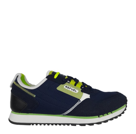 Refuel Wave Men's Sneakers - Navy - Brandz