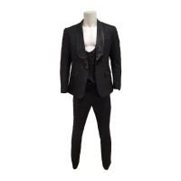 3 Piece Glitter Tuxedo Men's Suit