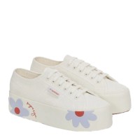 Superga 2790 Rubber Daisies Ladies Sneakers