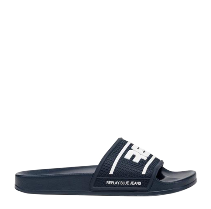 51204 navy wht 1 Replay UP Total Men's Sandals