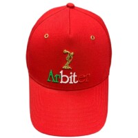 Arbiter Metal Logo Cap - Red