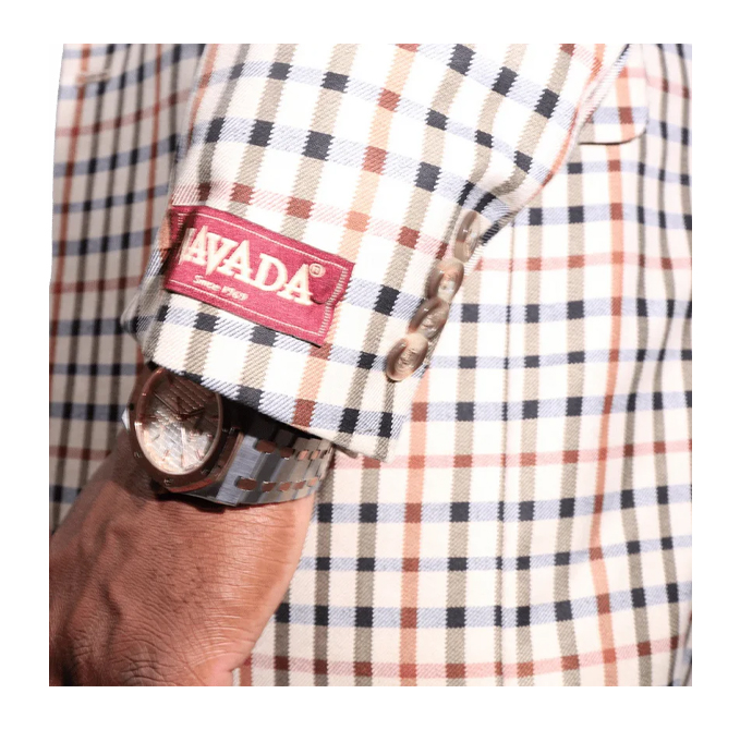 Navada Check Men's Coat