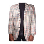 Navada Check Men's Coat