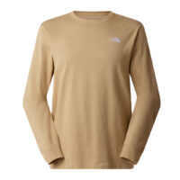 The North Face Evolution Simple Dome Long Sleeve T-Shirt - Khaki