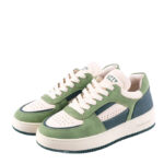 Cutty Dice Youth Sneakers – White/Green